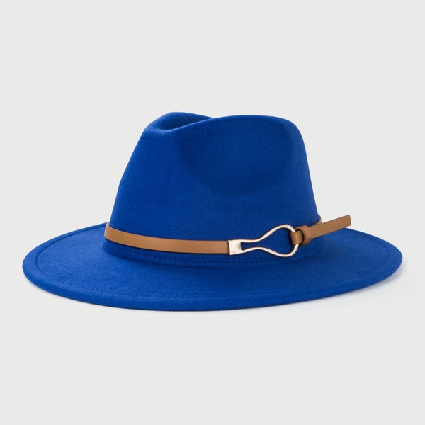Blue Retro Fedora