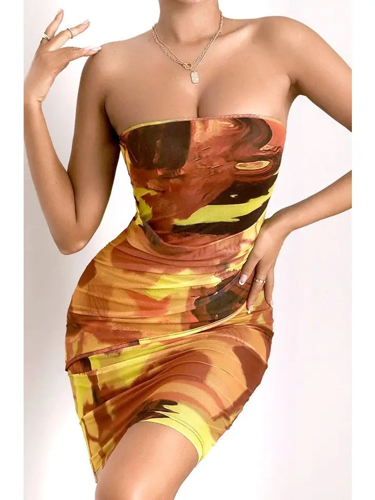 Bandeau Bodycon Dress