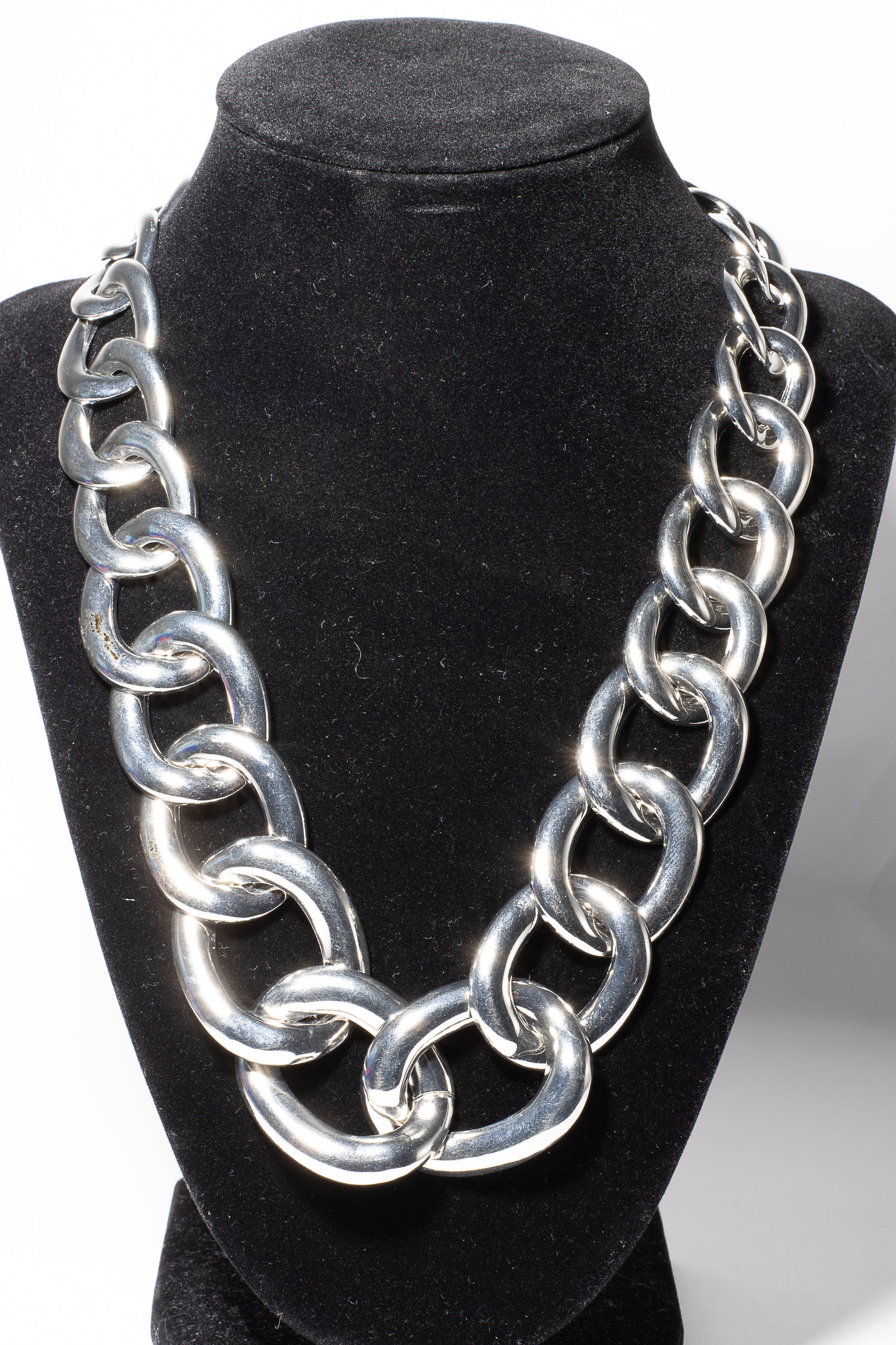 Chunky Silver Necklace