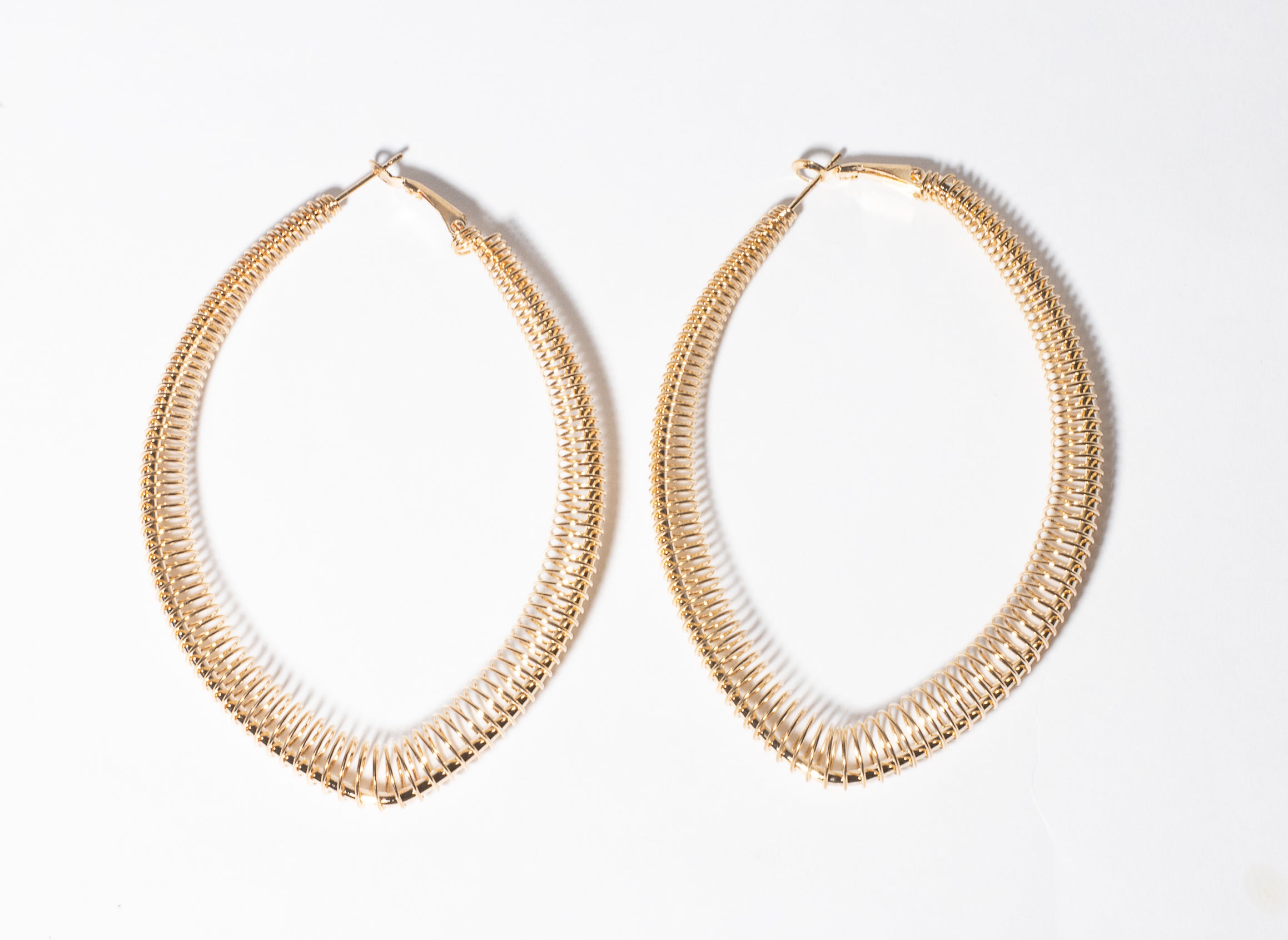 Coil Gold Earrings