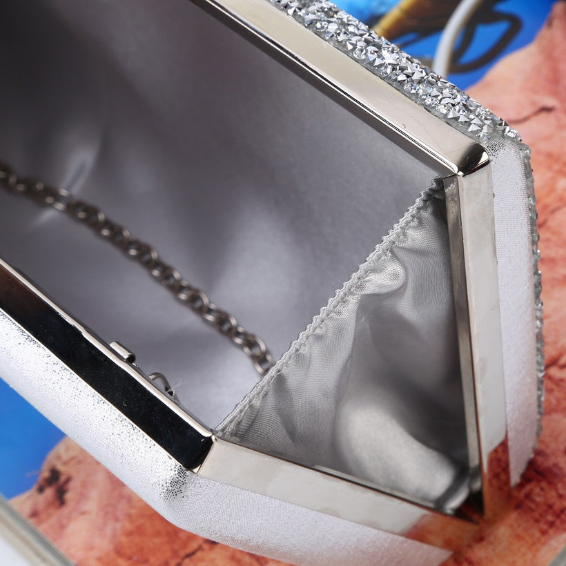 Gold Glitter Evening Bag