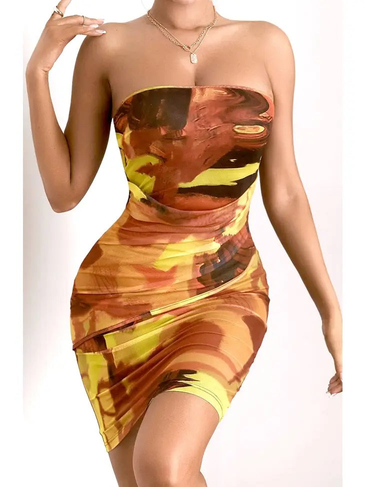 Bandeau Bodycon Dress