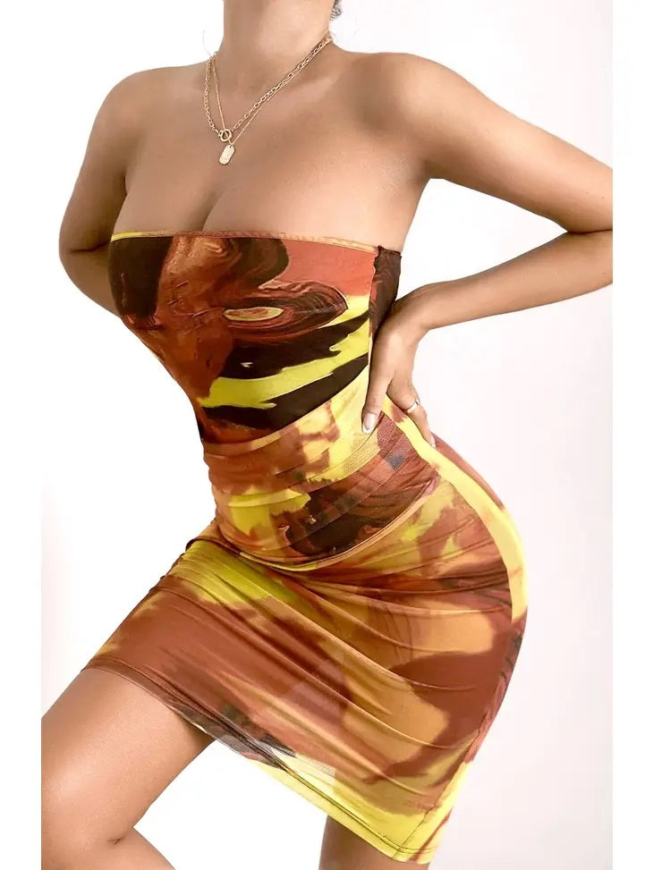 Bandeau Bodycon Dress